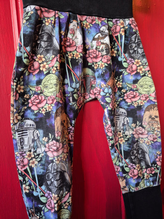 Pantalon évolutif - Fleurs