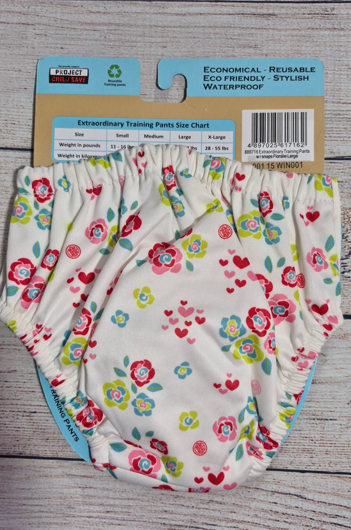 Piscine - Culotte - Fleurs LARGE