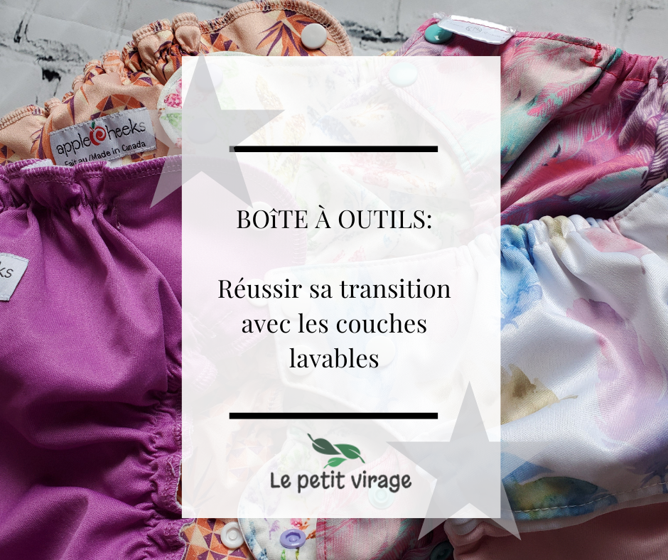 Boîte à outils: Réussir sa transition avec les couches lavables