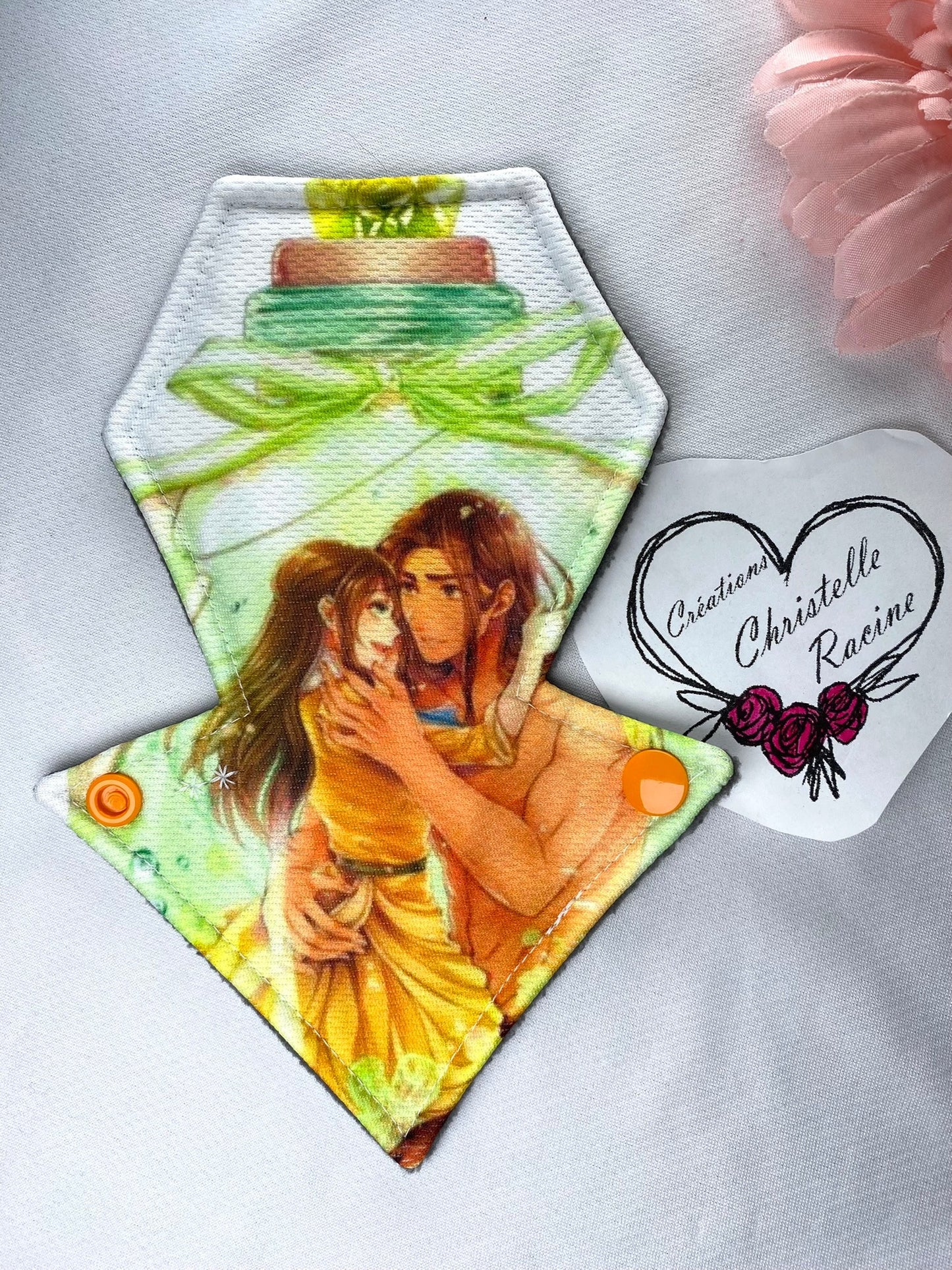 Serviette hygiénique - Légère - 7,5'' - Amoureux