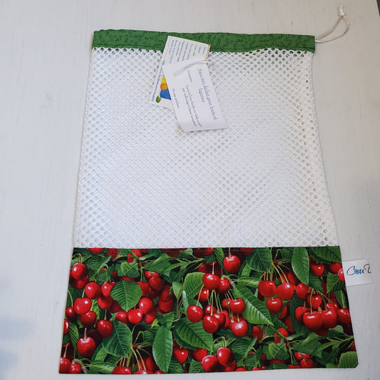 Sac en filet - Grand - Cerises