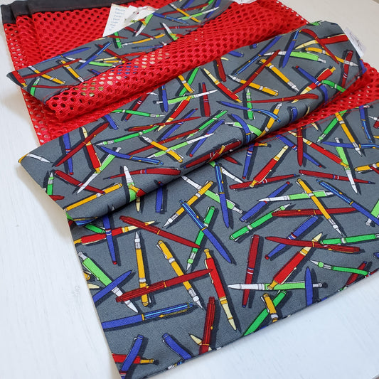 Sac en filet - Ensemble 3 sacs - Stylos