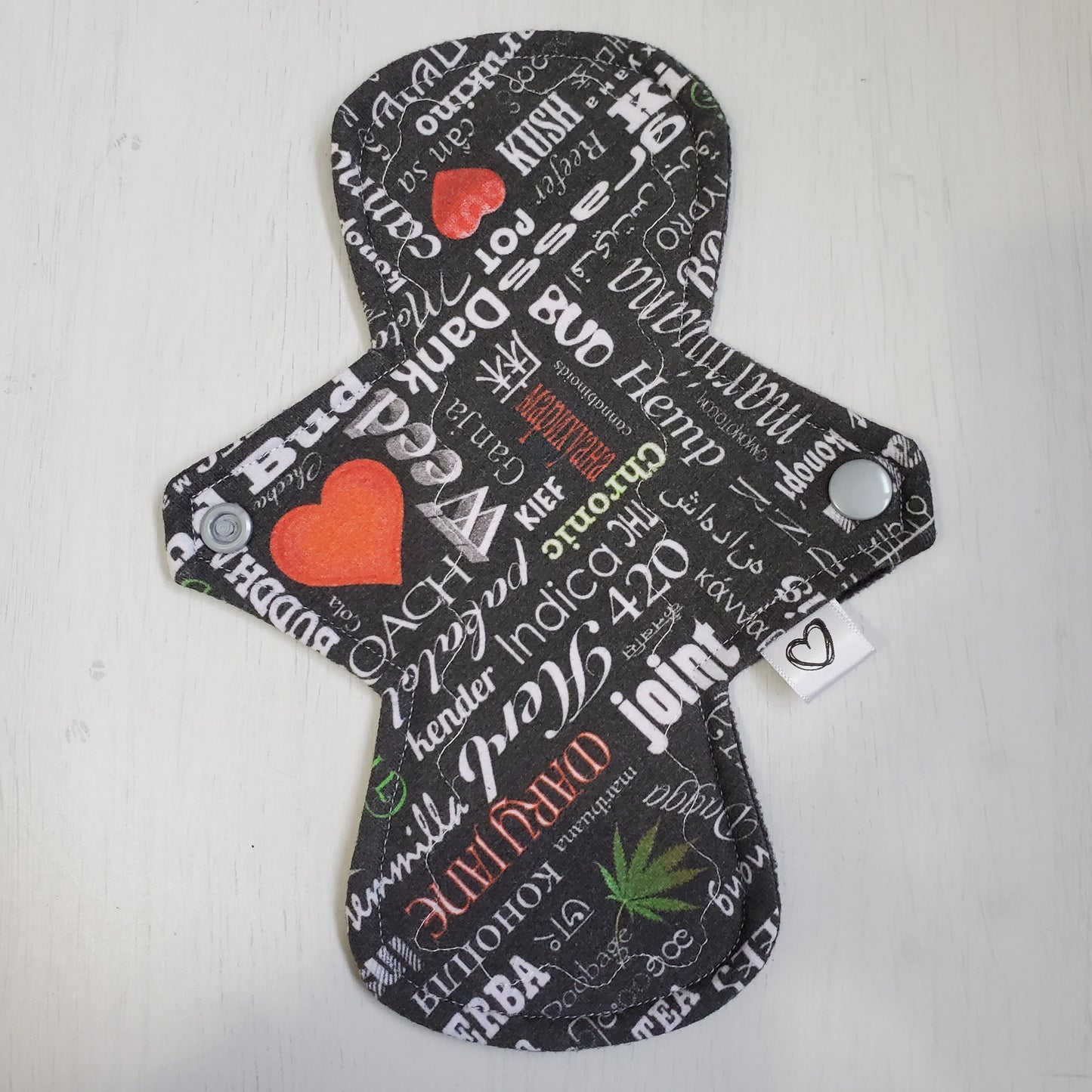 Serviette hygiénique - Régulière- 8'' - Herbe