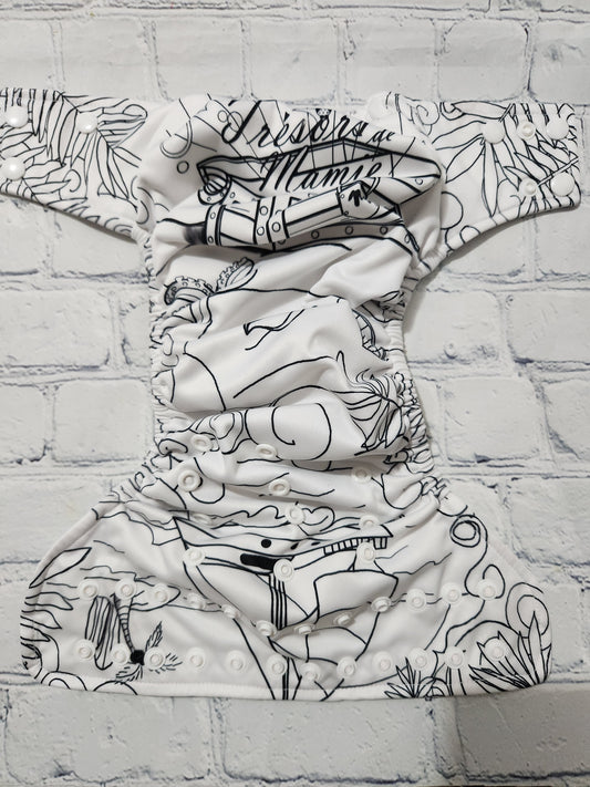 Couche - Trésors de Mamie - À colorier