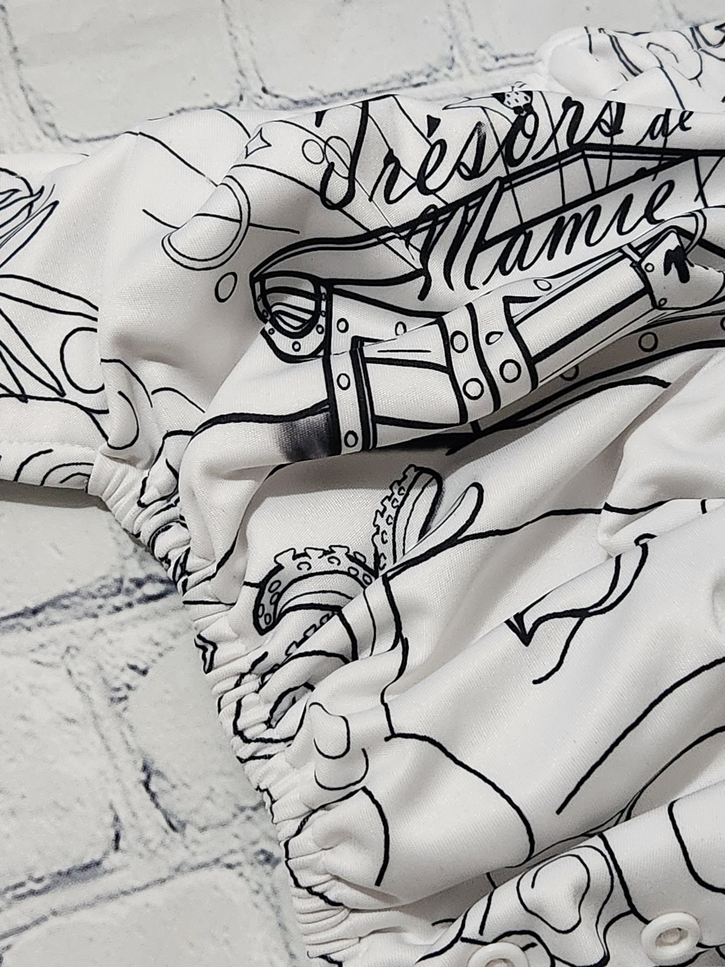 Couche - Trésors de Mamie - À colorier