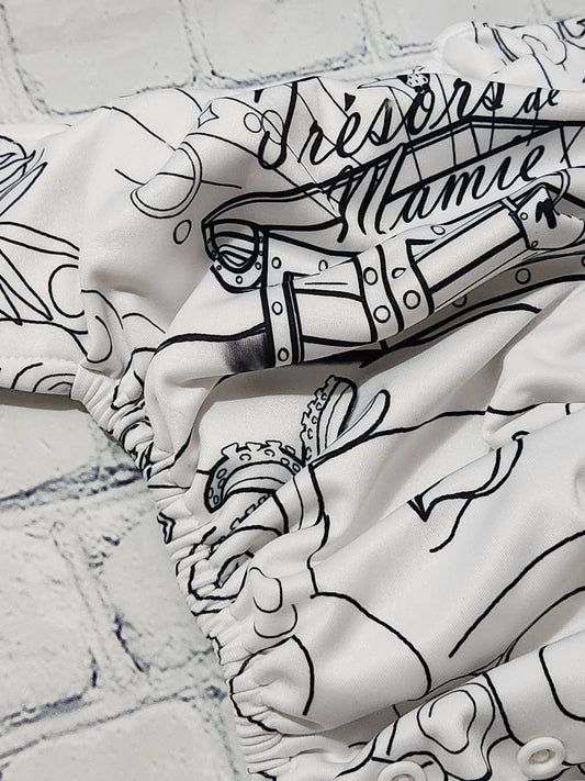 Couche - Trésors de Mamie - À colorier