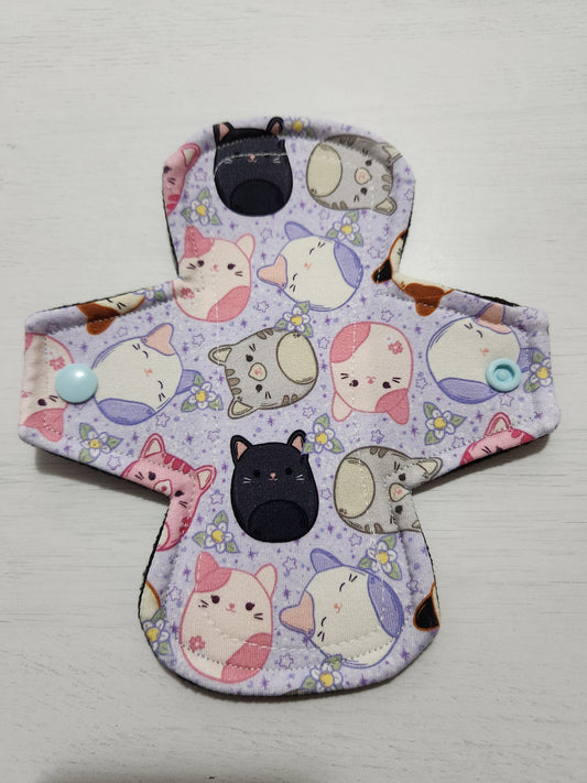 Serviette hygiénique - Légère - 7'' - Mignons Chats