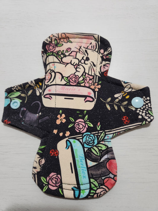 Serviette hygiénique - Légère - 7'' - Chats 2