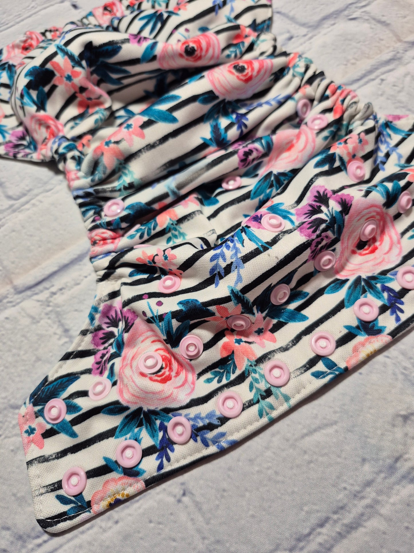 Couche - Petit Panda - Fleurs