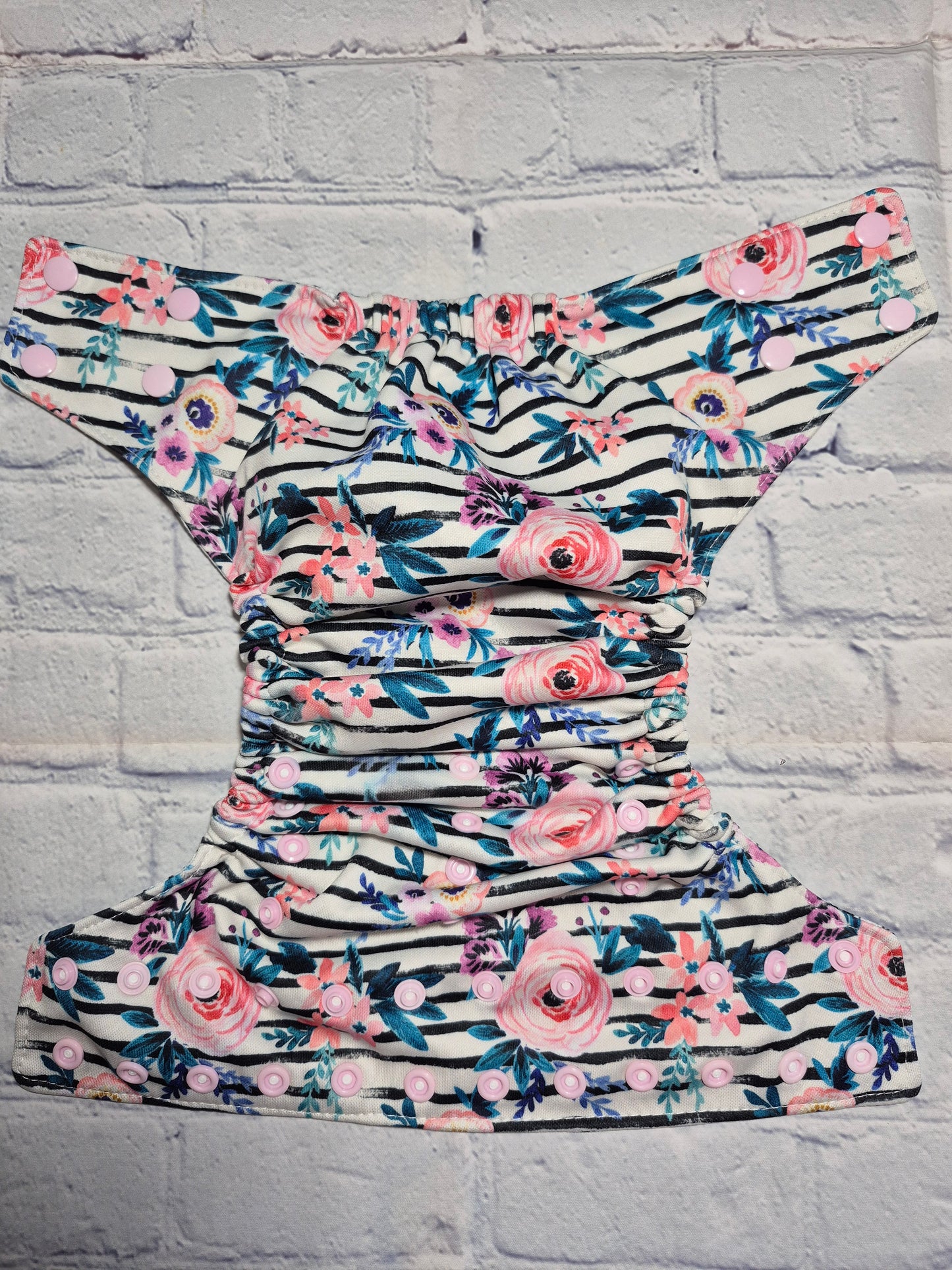 Couche - Petit Panda - Fleurs