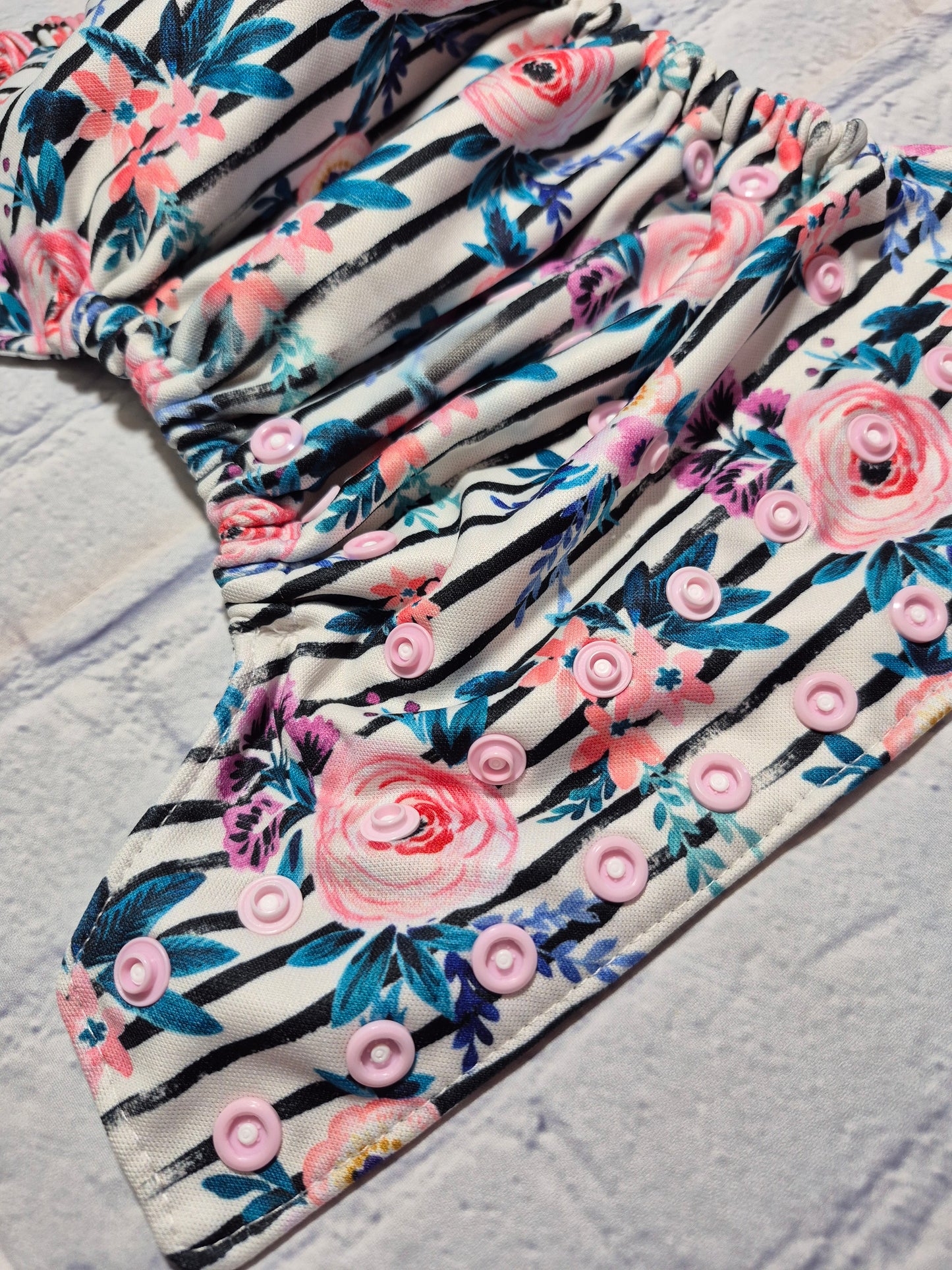 Couche - Petit Panda - Fleurs