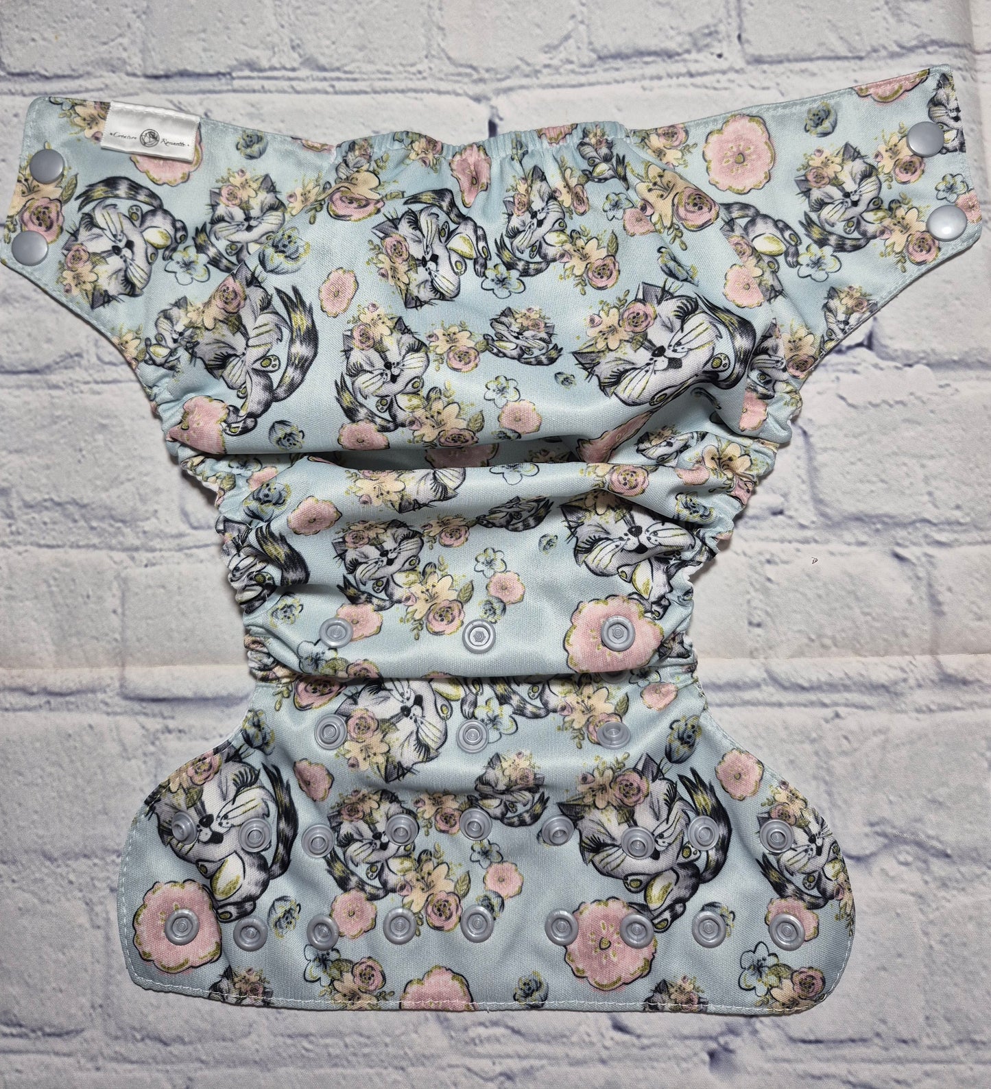 Couche - Rosinette - Chats et fleurs