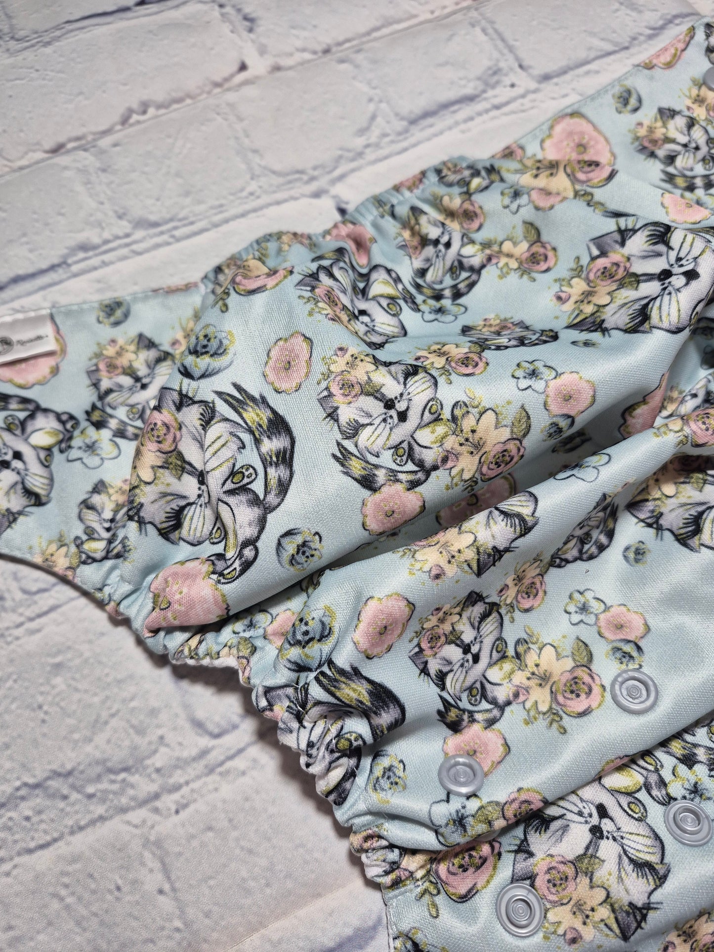 Couche - Rosinette - Chats et fleurs