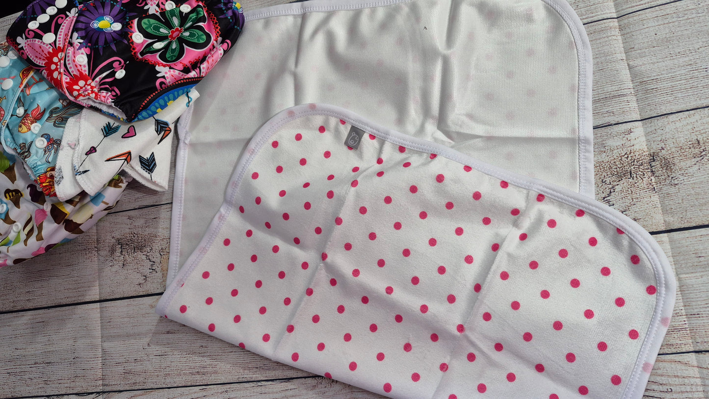 Tapis de change - Pois Roses - LPO