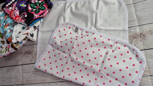 Tapis de change - Pois Roses - LPO