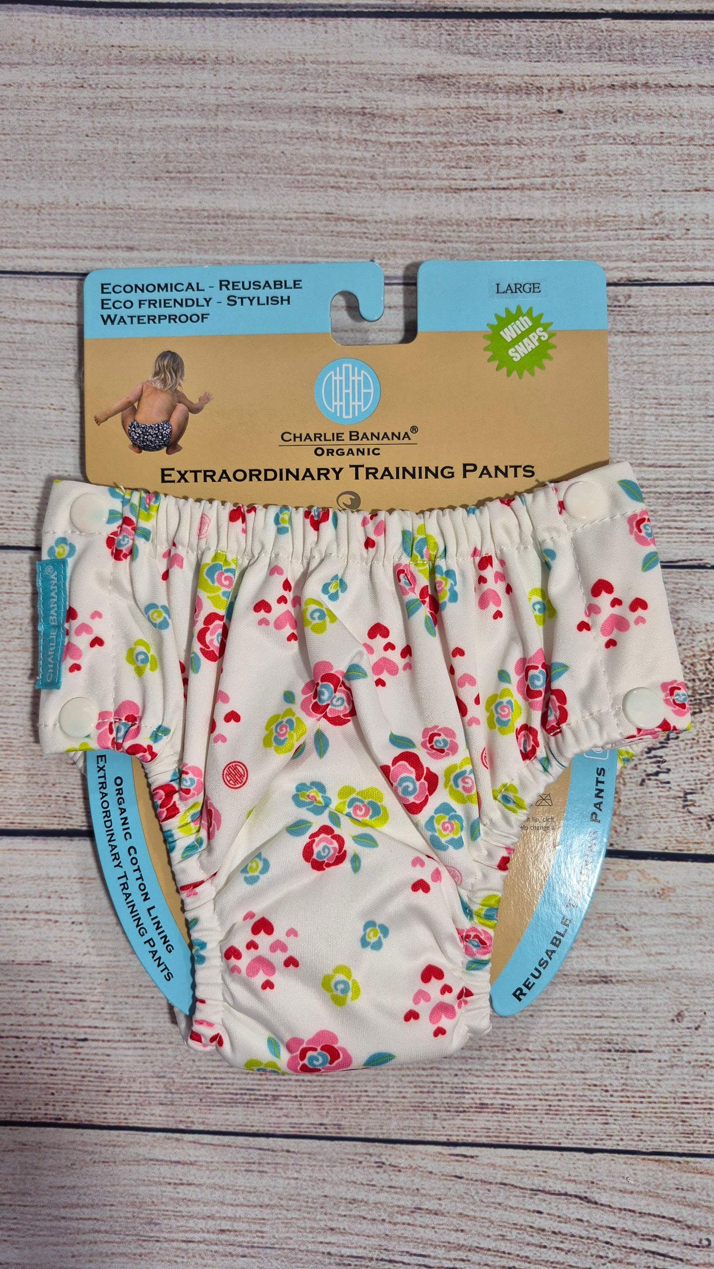 Piscine - Culotte - Fleurs LARGE