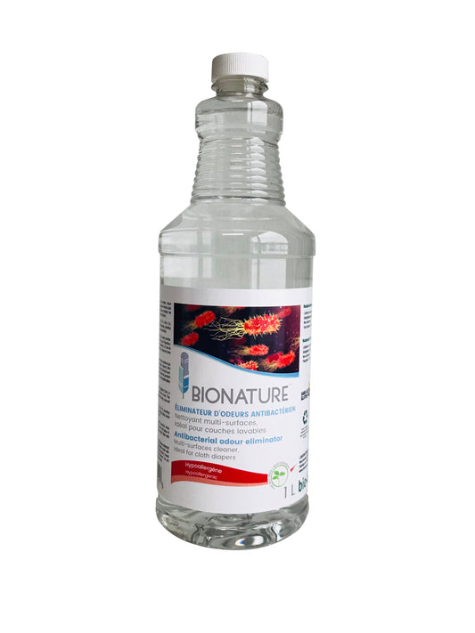 Éliminateur d'odeur antibactérien - Couches Lavables - Bionature
