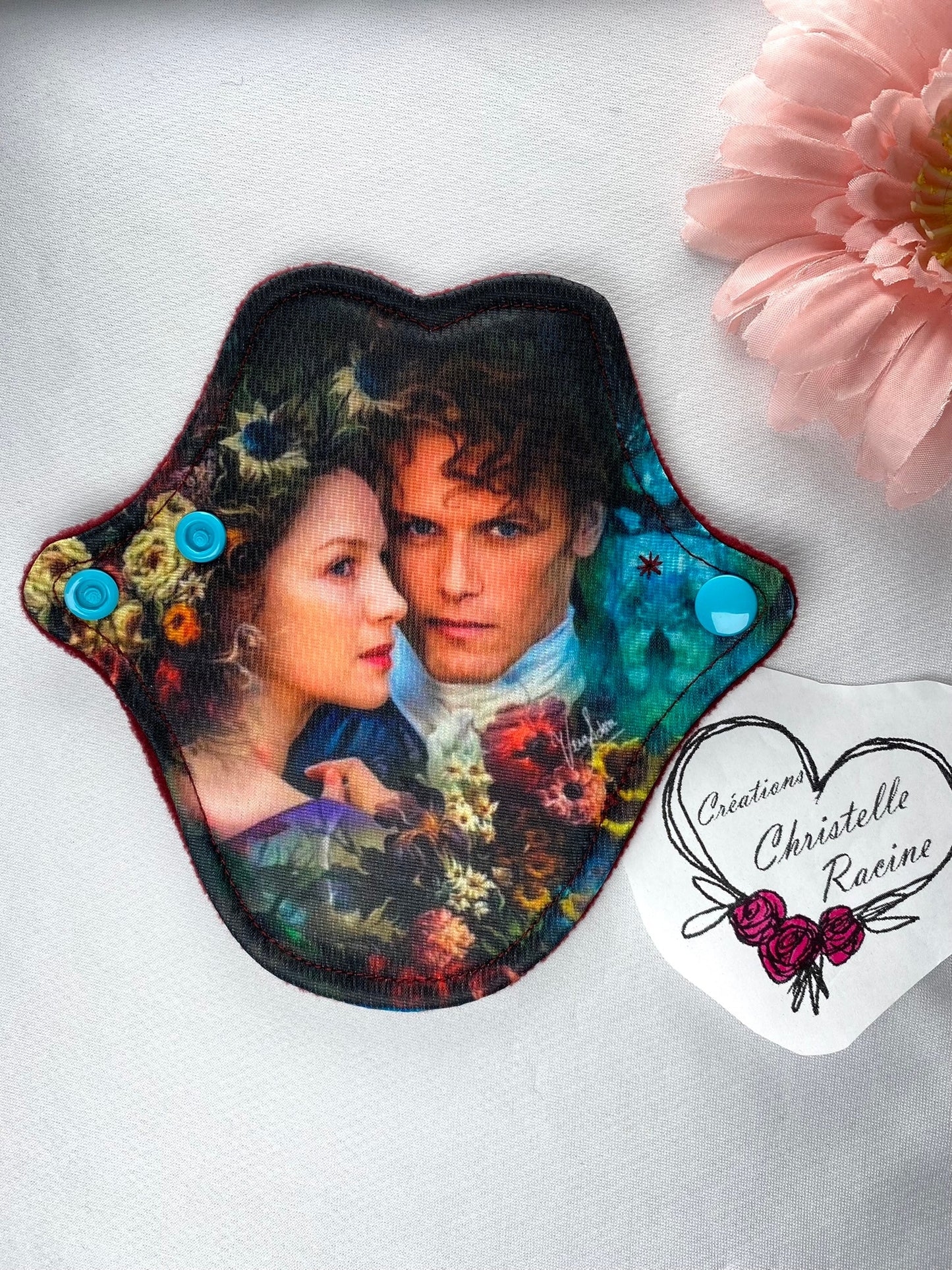 Serviette hygiénique - Légère - 6'' - Amoureux