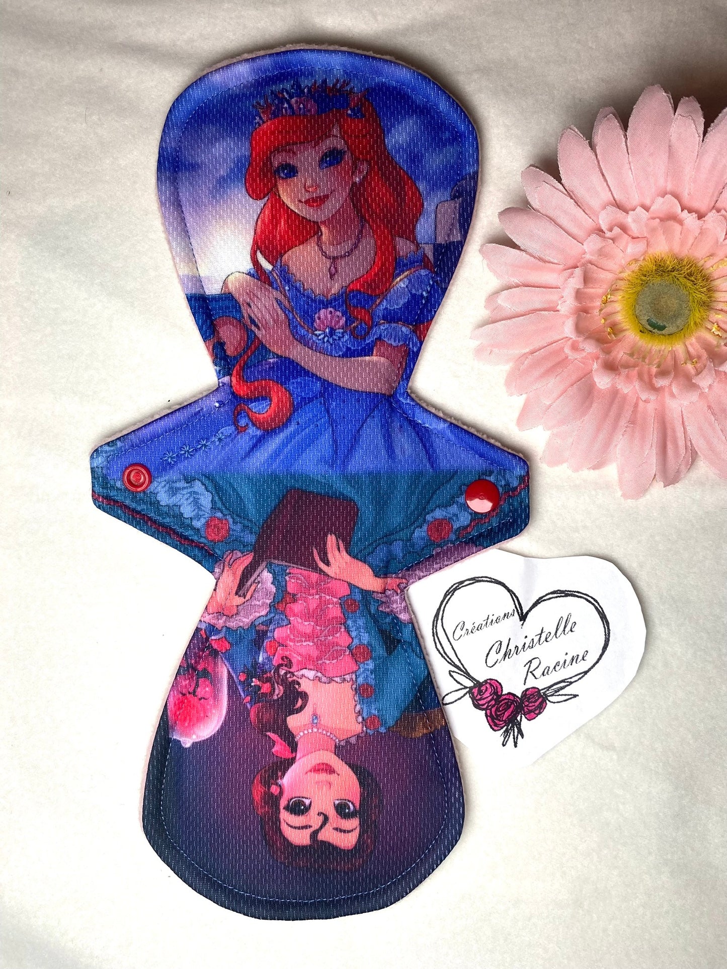 Serviette hygiénique - Abondante - 12'' - Princesses